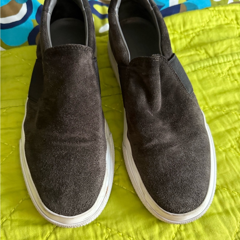 Vince Women's Brown Slip-On Flats